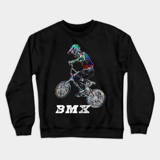 bmx racing Crewneck Sweatshirt